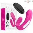Vibrator Janet Doppelter U-Förmiger Stimulator und mit Fernbedienung Rosa 10,2 cm