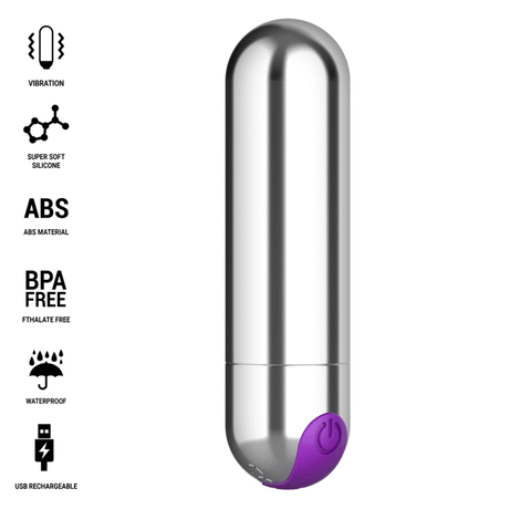 Liebeskugeln Karen Mini Wiederaufladbarer Vibrationskugel Silber 8 x 2,1 cm.1
