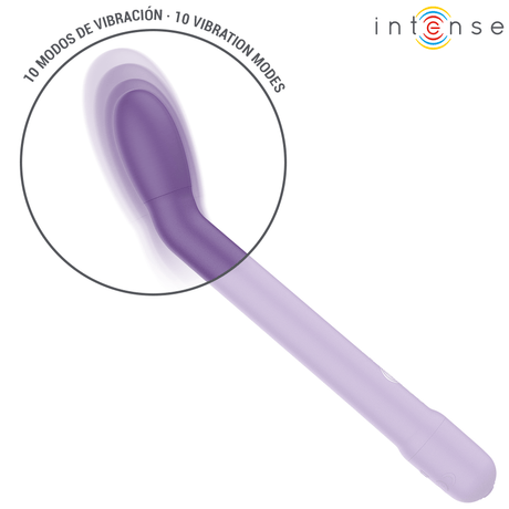 Auflegevibrator Karlie Wiederaufladbarer g-Spot-Stimulator Lila 19 x 2,2 cm.5