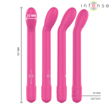 Auflegevibrator Karlie Wiederaufladbarer g-Spot-Stimulator Rosa 19 x 2,2 cm.2