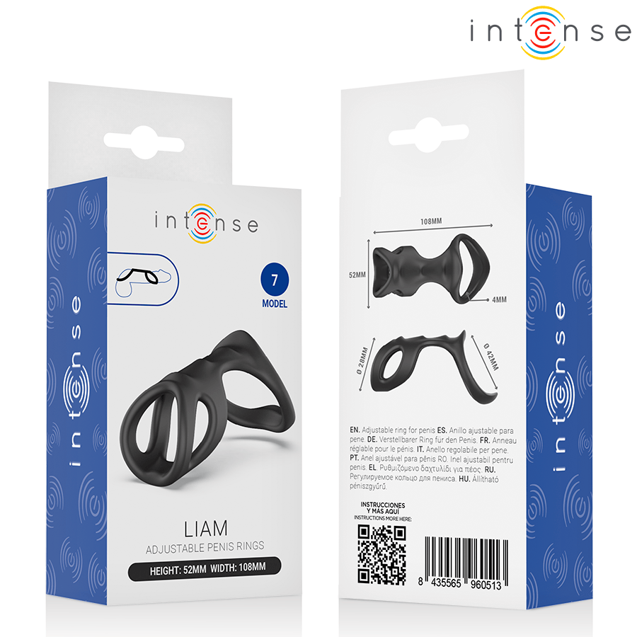 Penisring Liam Modell 7 Ø 2,8 cm.6