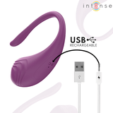 Vibrator Olivia Purple Vibrations-Ei mit Fernbedienung 8 x 3,6 cm.7