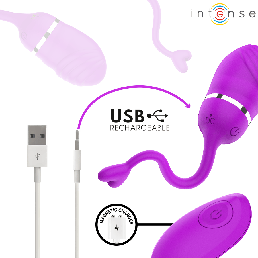 Intense - Sookie Fernbedienungs-Vibrationsei Lila