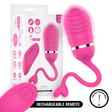 Vibrator Sookie Fernbedienungs-Vibrationsei Rosa 7 x 7 cm