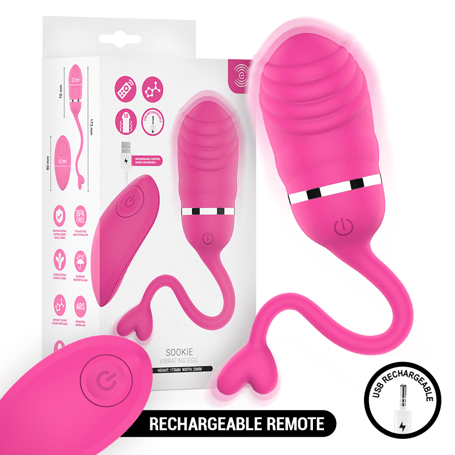 Intense - Sookie Fernbedienungs-Vibrationsei Rosa