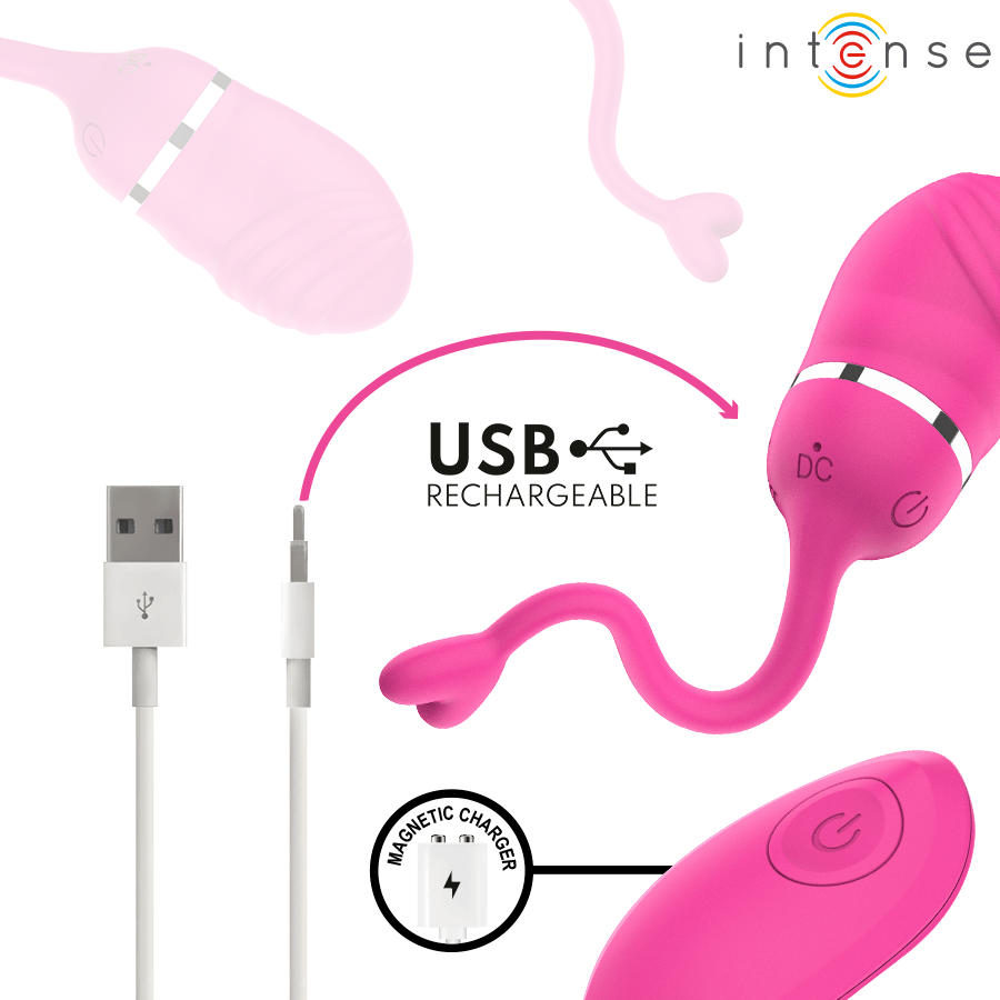 Intense - Sookie Fernbedienungs-Vibrationsei Rosa