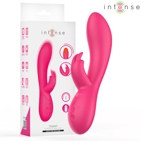 Rabbit-Vibrator Tammy Kaninchen-Stimulator mit Wärme 8 x 3,6 cm