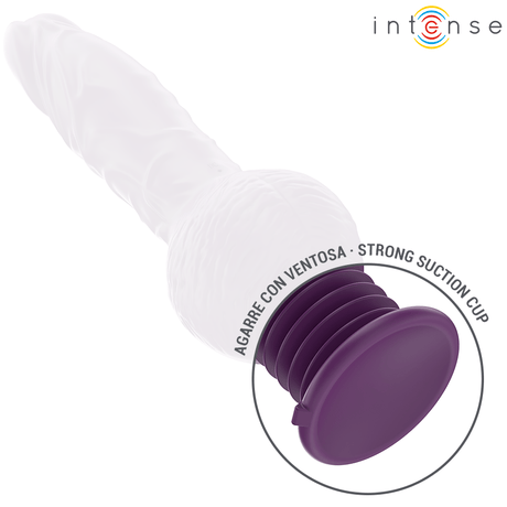Intense - Tatum Multifunktionsvibrator mit auf- und Abvibration 24 cm Lila