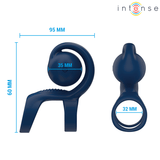 Penisring Tyson Cock Ring mit Vibrierender Kugel Ø 3,2 cm.5