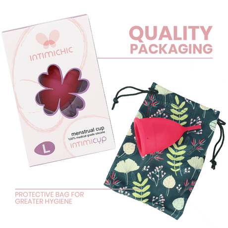 Intimichic - Menstrual Cup Medizinisches Silikon - Grösse L