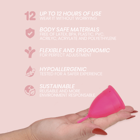 Intimichic - Menstrual Cup Medizinisches Silikon - Grösse L