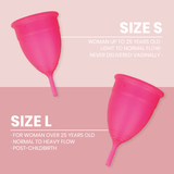 Intimichic - Menstrual Cup Medizinisches Silikon - Grösse L