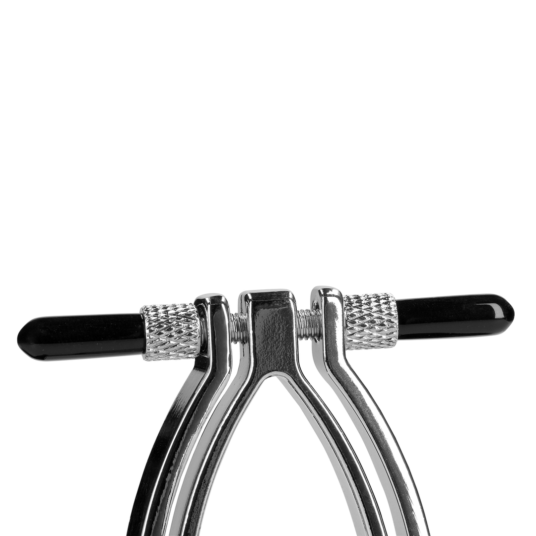 Spreizklemme Ouch für die Schamlippen aus Metall Silber 7 cm – Ansicht 7