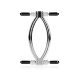 Spreizklemme Ouch für die Schamlippen aus Metall Silber 7 cm – Ansicht 4