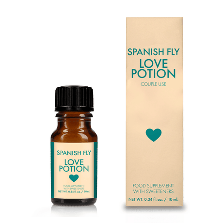 Intimpräparat Pharmquests Spanish Fly Love Potion Türkis Tropfen 10 ml