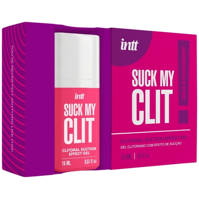 Intt - Suck My Clit Saugeffekt-Gel Wilde Erdbeere 15 ml