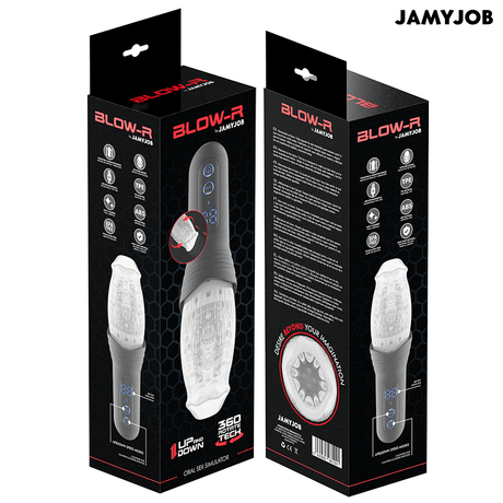 Jamyjob - Blow-R Masturbator mit Stoss- und Rotationsfunktion