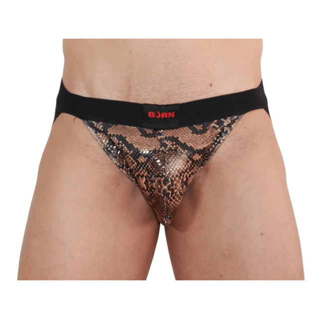 Jockstrap 002 Snake Schwarz Größe XL