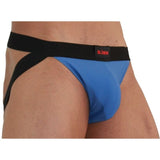 Jockstrap 008 Blau/Schwarz Größe L – Ansicht 2