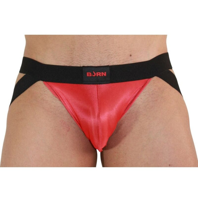 Jockstrap 010 Rot/Schwarz Größe M