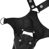 Jockstrap-Harness aus Ökoleder für Herren – Ansicht 6