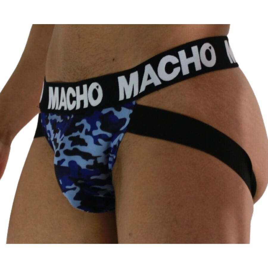 Jockstrap Militärblau S – Ansicht 2