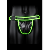 Jockstrap Ouch Single Waistband, Glow, Two Sizes Green