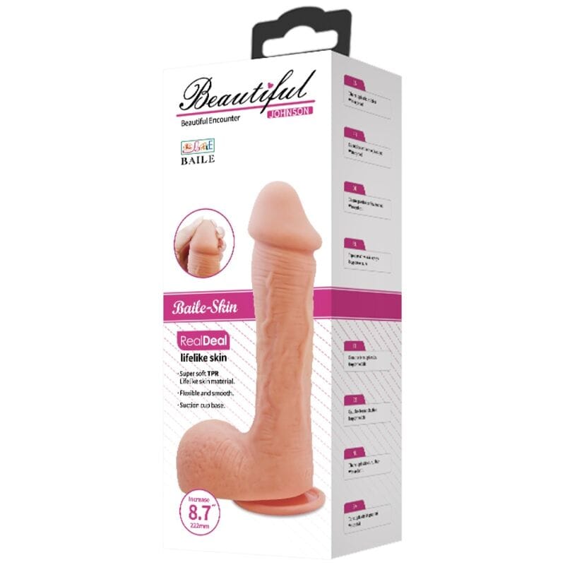 Johnson Realistischer Dildo 22 cm – Ansicht 12