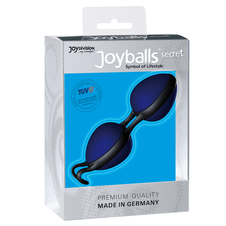Liebeskugeln Joydivion Joyballs Secret Schwarze und Lila Chinesische Kugeln 5 x 5 cm.2