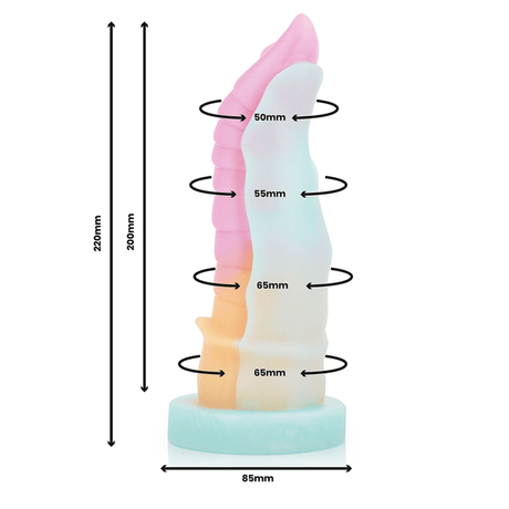 Kelpie Wassergeist Pferdeform Fantasy-Dildo 20 x 6 cm