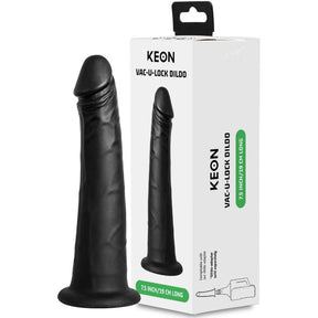 Dildo KIIROO Keon Vac-U-Lock Schwarz 19 cm