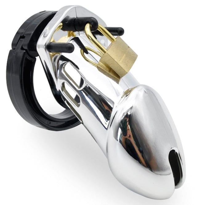 Keuschheitskäfig Silber Silber