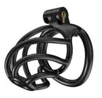 Keuschheitskäfig Tortille M 7 x 3.4 cm Schwarz