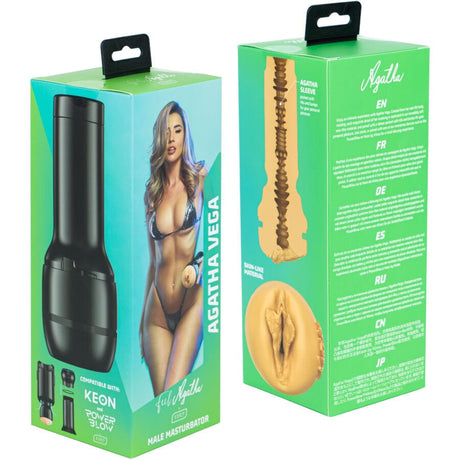 Masturbator Fühlen Sie Agatha Vega Stars Collection 22 x 0,76 cm.6
