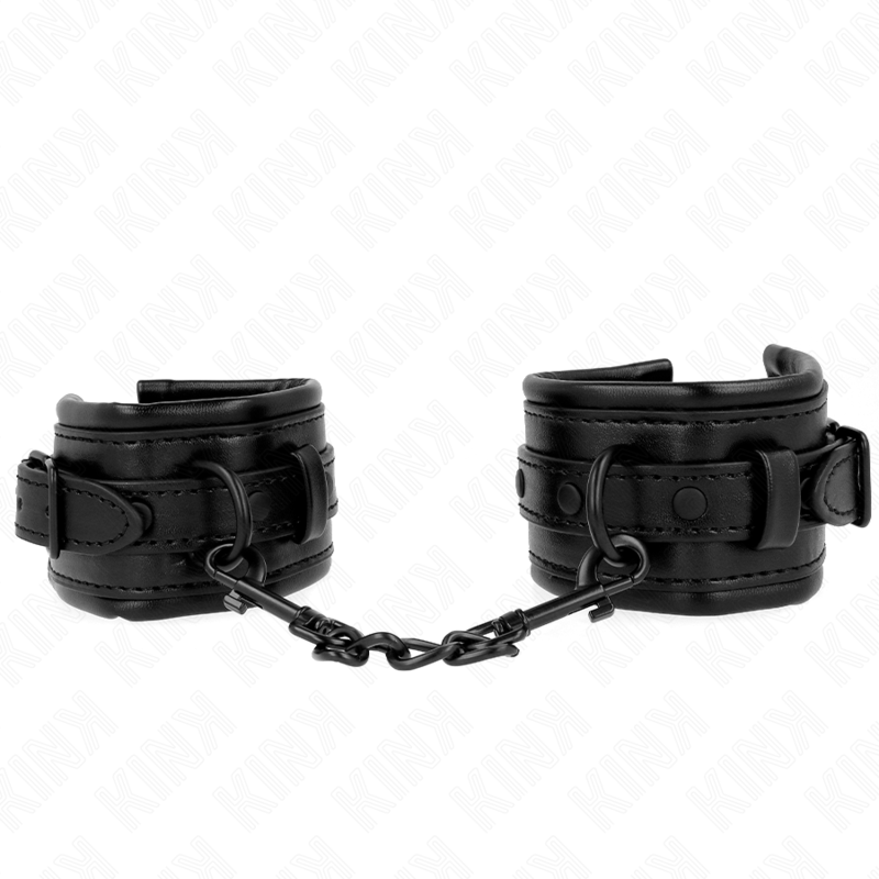 Kink - Handgelenkfesseln Schwarz Verstellbar 20-30 cm x 6 cm