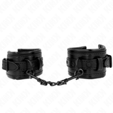 Kink - Handgelenkfesseln Schwarz Verstellbar 20-30 cm x 6 cm