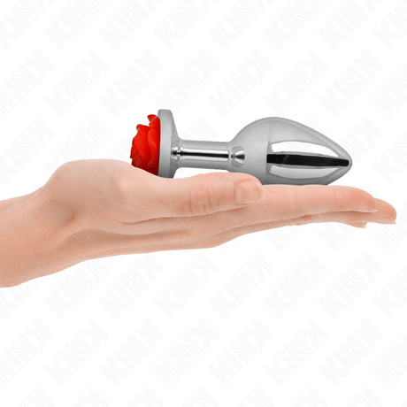 Kink - Plug Anal Rose Rot Grösse L