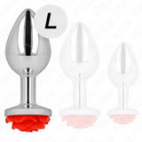 Kink - Plug Anal Rose Rot Grösse L