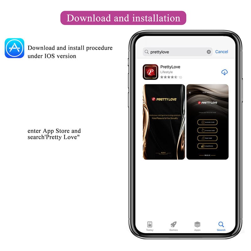 Klay Stoß-Ei-Vibrator mit App-Steuerung Lila – Ansicht 11