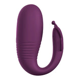 Klay Stoß-Ei-Vibrator mit App-Steuerung Lila