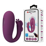 Klay Stoß-Ei-Vibrator mit App-Steuerung Lila – Ansicht 2