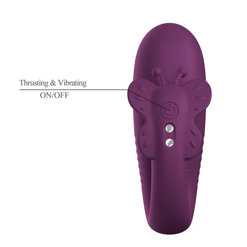 Klay Stoß-Ei-Vibrator mit App-Steuerung Lila – Ansicht 6