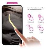 Klay Stoß-Ei-Vibrator mit App-Steuerung Lila – Ansicht 15