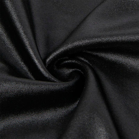 Kleid 954406 Bondage-Kleid aus Leder Schwarz S/M