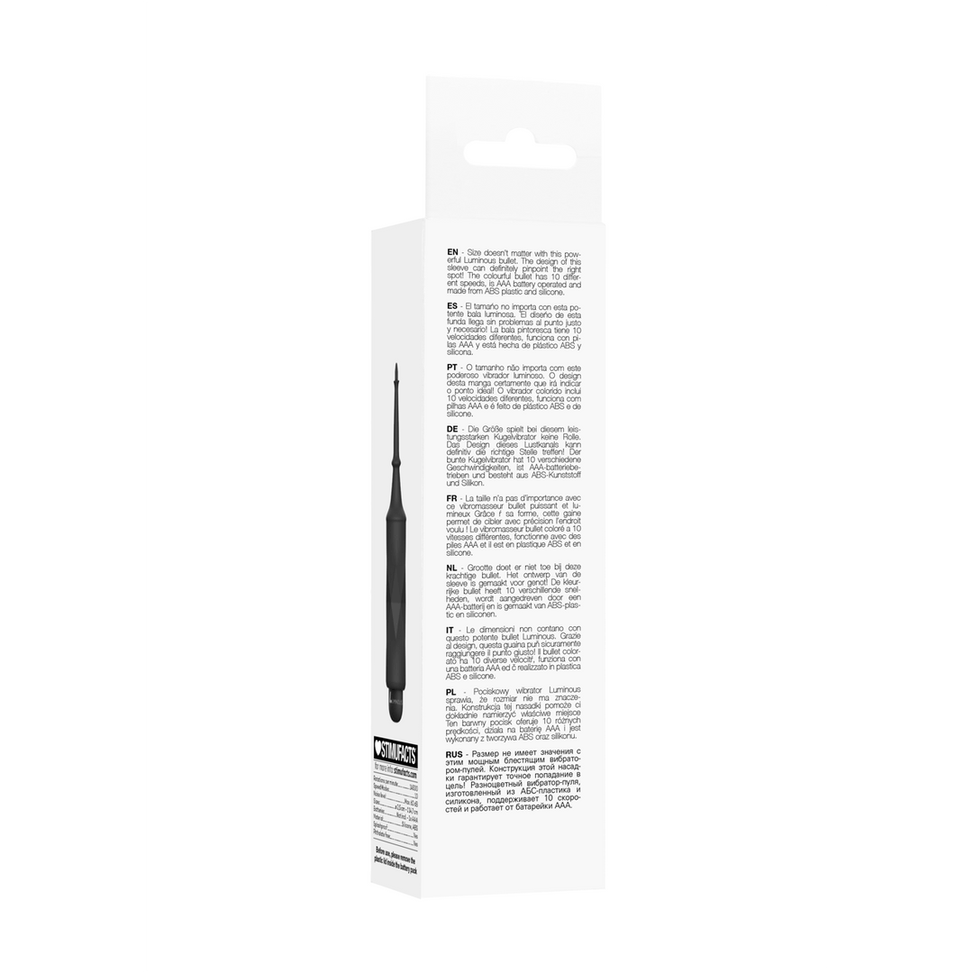 Klitoris-Stimulator Circe mit feiner Spitze 14,7 x 2,5 cm – Ansicht 3