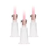 Klitoris- und Brustwarzenpumpen-Set Medium Pink 74,5 cm – Ansicht 4
