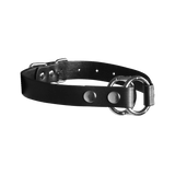 Knebel Ouch Deep Throat mit Metallring 66,4 x Ø 4,7 cm Schwarz – Ansicht 4