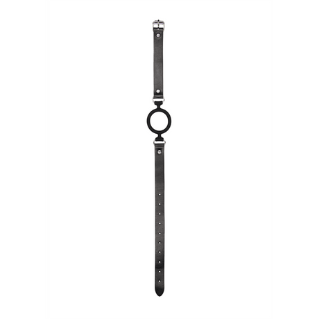 Knebel Ouch Black and White mit Silikonring Schwarz 57 x Ø 5,2 cm – Ansicht 5