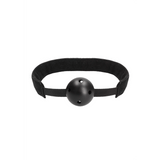 Knebel Ouch mit Ball und Luftlöchern Schwarz 61,5 cm – Ansicht 4