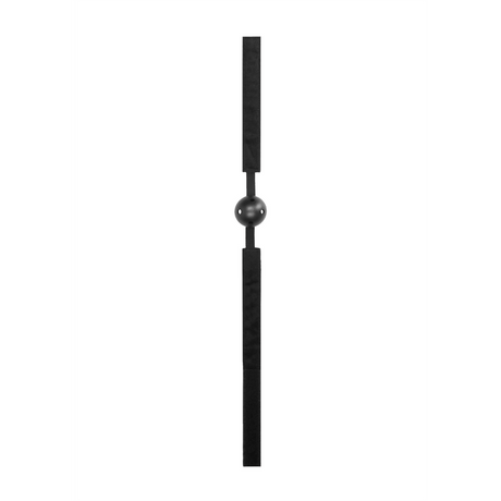 Knebel Ouch mit Ball und Luftlöchern Schwarz 61,5 cm – Ansicht 5